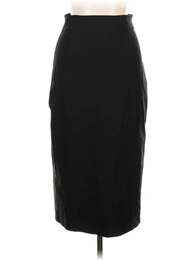 Pre-owned Bebe Formal Skirt In Black