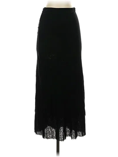Pre-owned Bebe Formal Skirt In Black