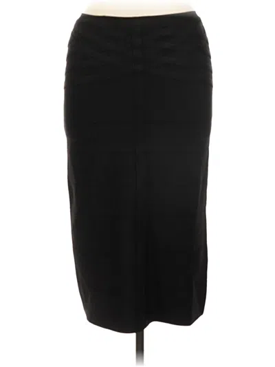 Pre-owned Bebe Formal Skirt In Black