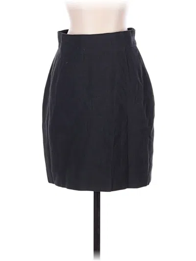 Pre-owned Bebe Formal Skirt In Black