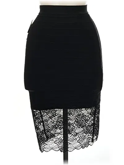 Bebe Formal Skirt In Black