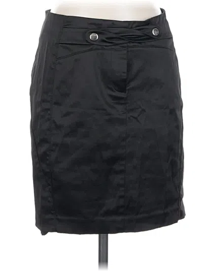 Pre-owned Bebe Formal Skirt In Black