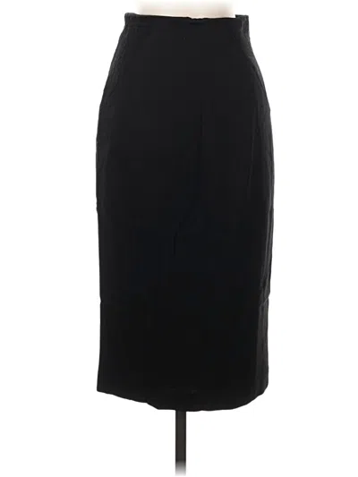 Pre-owned Bebe Formal Skirt In Black