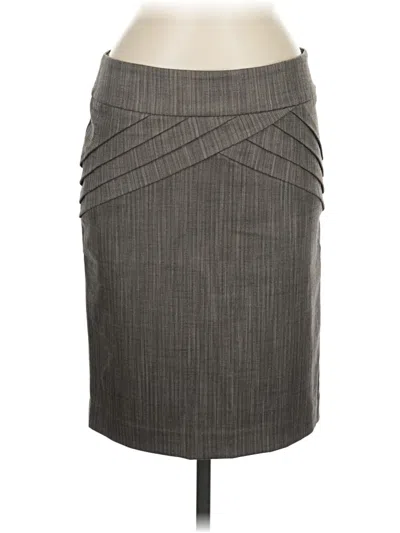 Pre-owned Bebe Formal Skirt In Brown