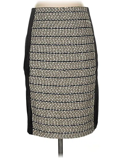 Pre-owned Bebe Formal Skirt In Gray