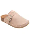 Bebe Girls' 1-13 Buckled Details Slip-on Shimmer Clogs In Neutral