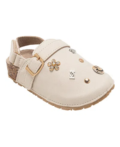 Bebe Babies' Girls' Toddler 5t-10t Buckled Details Back Strap Sandals In Pink