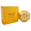Bebe Glam 24 Karat By  For Women - 3.4 oz Edp Spray In Pink
