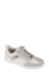 Bebe Glitter Sneaker In Beige