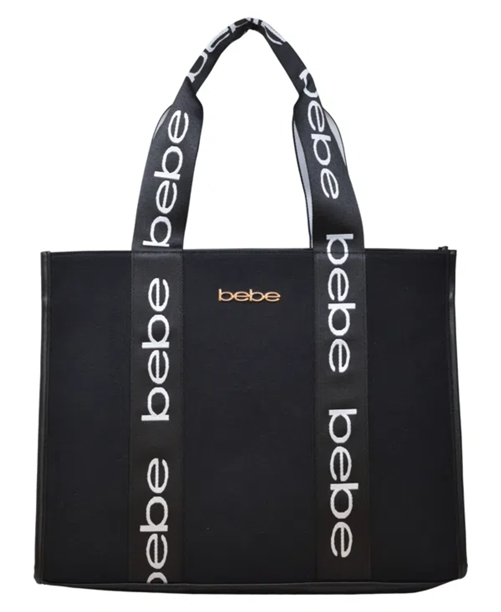 バッグ Bebe Hana Canvas Tote Bag in Black Bebe Hana Canvas Tote Bag In Black | ModeSens