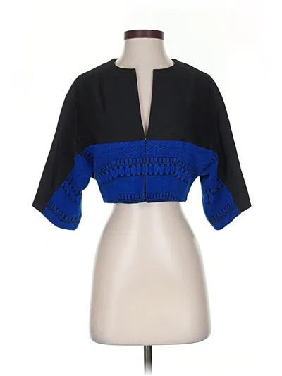 Pre-owned Bebe Jacket In Blue