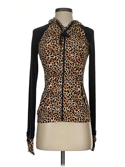 Pre-owned Bebe Jacket In Gold