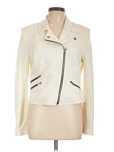 Pre-owned Bebe Jacket In White
