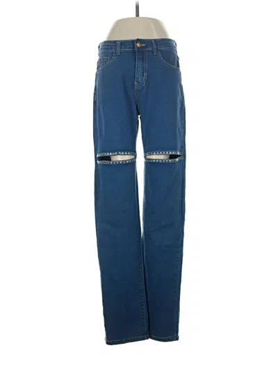 Pre-owned Bebe Jeans In Blue