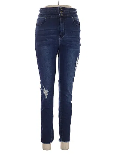 Pre-owned Bebe Jeans In Blue