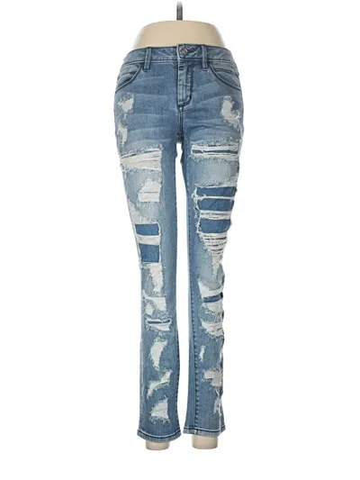 Pre-owned Bebe Jeans In Blue