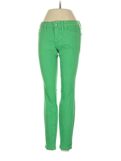 Pre-owned Bebe Jeans In Green