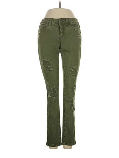Pre-owned Bebe Jeans In Green