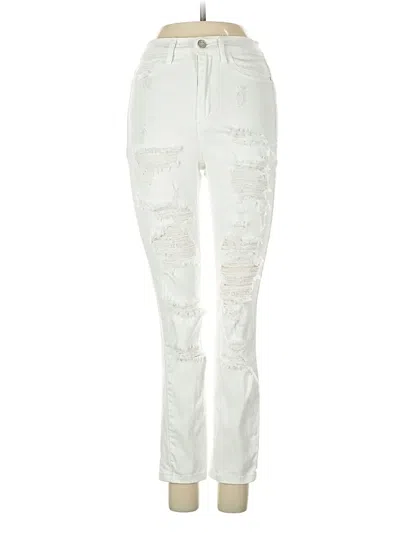 Pre-owned Bebe Jeans In Ivory