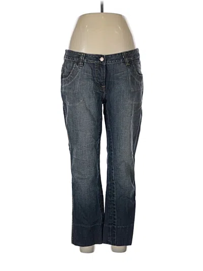 Pre-owned Bebe Jeans In Silver