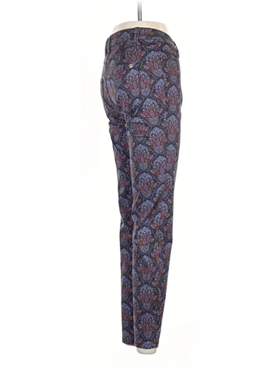 Pre-owned Bebe Jeggings In Purple