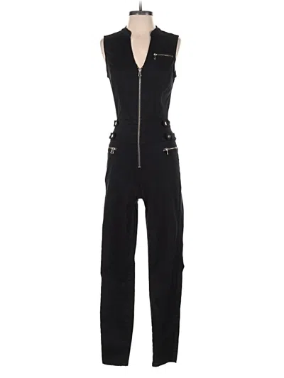 Pre-owned Bebe Jumpsuit In Black