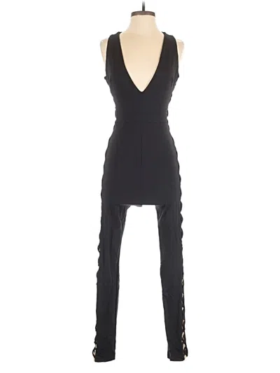 Pre-owned Bebe Jumpsuit In Black
