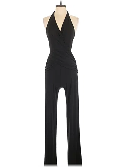 Pre-owned Bebe Jumpsuit In Black