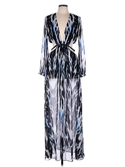 Pre-owned Bebe Jumpsuit In Blue