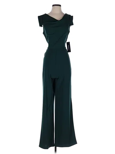 Pre-owned Bebe Jumpsuit In Green