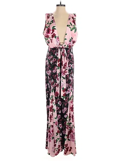 Pre-owned Bebe Jumpsuit In Pink