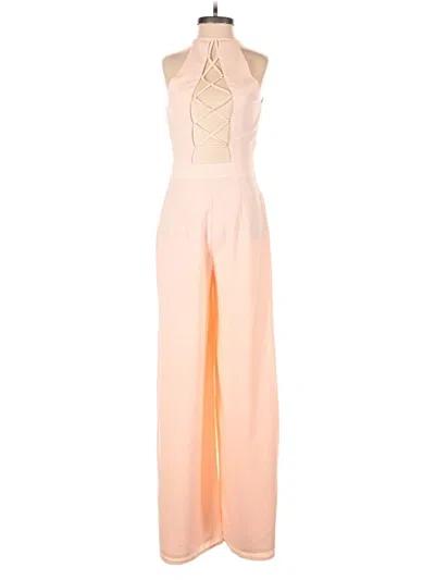 Pre-owned Bebe Jumpsuit In Pink