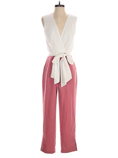Pre-owned Bebe Jumpsuit In Pink