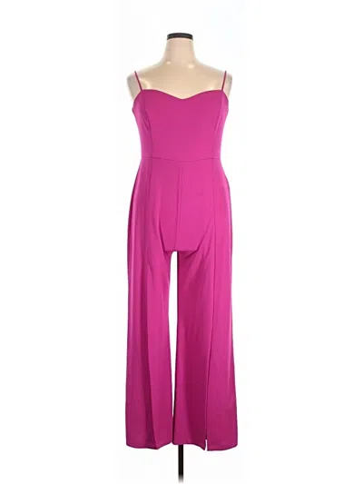 Pre-owned Bebe Jumpsuit In Purple