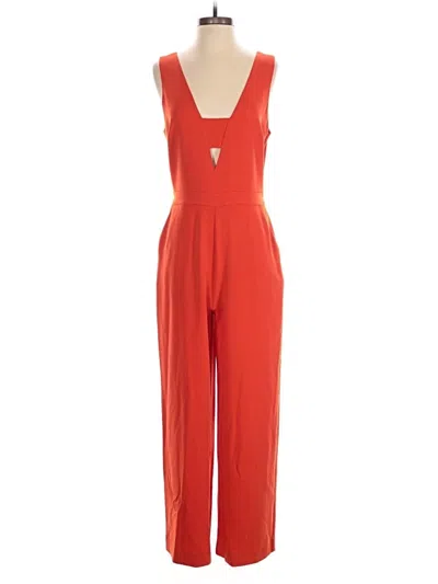 Pre-owned Bebe Jumpsuit In Red