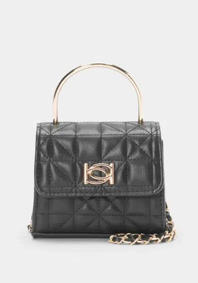 Bebe Kamala Top Handle Crossbody In Black