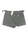 Bebe Khaki Shorts In Green