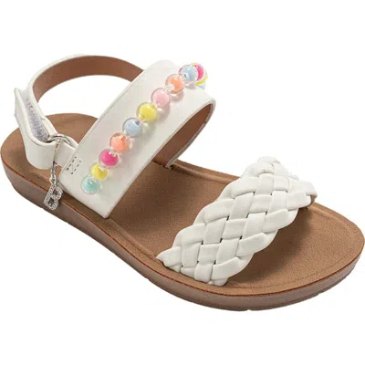 Bebe Kids' Briar Sandal In White