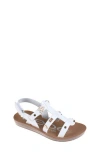 Bebe Kids' Charm Cage Sandal In White