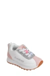 Bebe Kids' Charm Glitter Jogger Sneaker In White