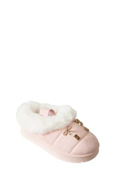 Bebe Kids' Cozy Boot Slipper In Pink