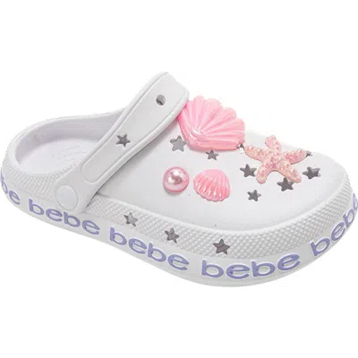 Bebe Kids' Crystal Clog In Animal Print