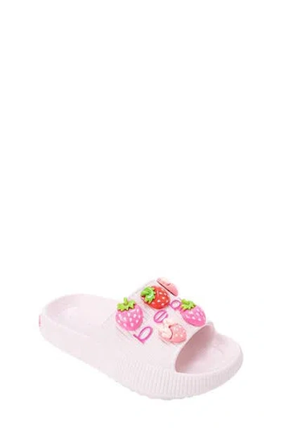 Bebe Kids' Davana Slide Sandal In Animal Print