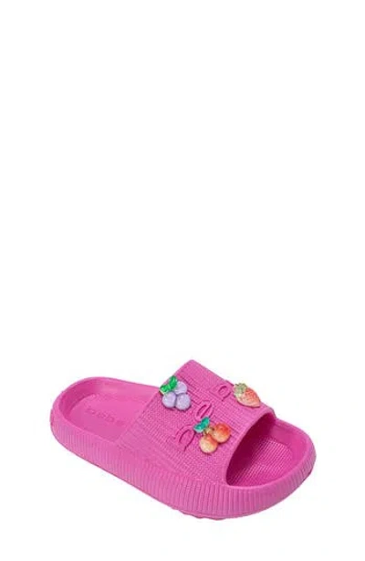 Bebe Kids' Dolce Slide Sandal In Pink