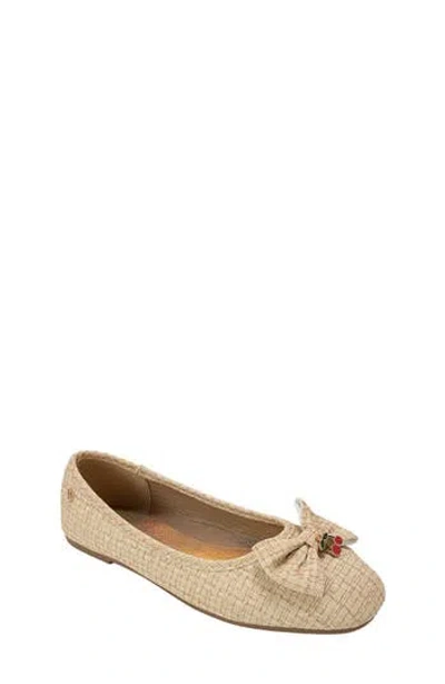 Bebe Kids' Faye Flat In Brown