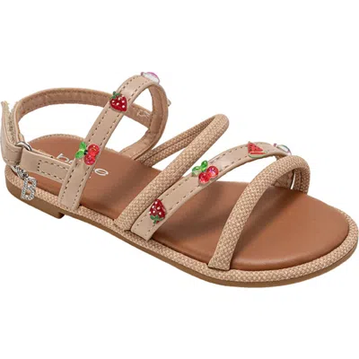 Bebe Kids' Fresa Sandal In Brown