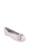 Bebe Kids' Glitter Ballet Flat In Pink