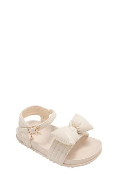 Bebe Kids' Lily Bow Sandal In Neutral