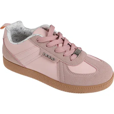 Bebe Kids' Little Girls Low Top Sneakers In Blush