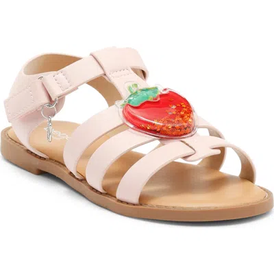Bebe Kids' Strawberry Sandal In Pink